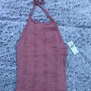 Striped Halter Top🤍